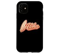 Carcasa para iPhone 11 Diseño de Guion Aloha Retro Surf Hawaii Tropical Beach