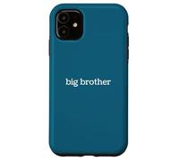 Carcasa para iPhone 11 Diseño de Hermano Familiar con tipografía Minimalista Grande