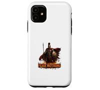 Carcasa para iPhone 11 Diseño Valiente de la Fuerza del Guerrero Espartano intrépido