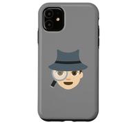 Carcasa para iPhone 11 Disfraz de espía Privado de Detective