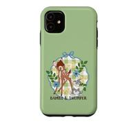 Carcasa para iPhone 11 Disney Bambi & Thumper Spring Floral Plaid Coquette Style