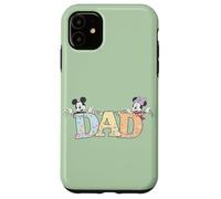 Carcasa para iPhone 11 Disney Dad Mickey & Minnie Pastel Letters Family Disney Trip