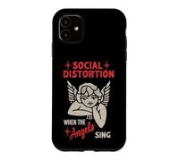 Carcasa para iPhone 11 Distorsión Social Oficial Cuando los ángeles cantan