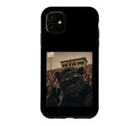 Carcasa para iPhone 11 Divertida Mascota de Panther Student para Selfies Vintage para el Día del Juego