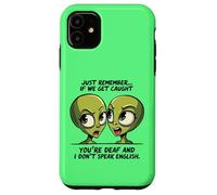 Carcasa para iPhone 11 Divertida Ropa de Humor de Guilty Alien Duo, Solo Recuerda los dichos
