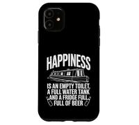Carcasa para iPhone 11 Divertido Canal Boating Narrowboat Barco Continuo Cruiser