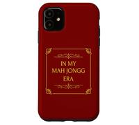 Carcasa para iPhone 11 Divertido En Mi Era Mah-Jong Mahjongg Mah Jong Jugar Mahjong Mahj