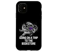 Carcasa para iPhone 11 Divertido Humor de Gusano de Biblioteca Going on a Trip to The Bookstore