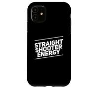 Carcasa para iPhone 11 Divertido Humor Texto Gente Divertida Divertido Tirador Recto Energía
