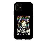 Carcasa para iPhone 11 Divertido Lesbianas No Corre con Tijeras Sapphic Orgullo Gay LGBT