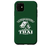 Carcasa para iPhone 11 Divertido Perro tailandés Ridgeback