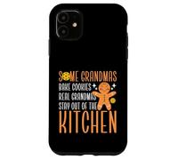 Carcasa para iPhone 11 Divertido Pickleball Abuela Deportes Algunas Abuelas Hornear Galletas