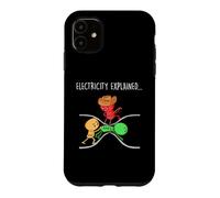 Carcasa para iPhone 11 Divertido Profesor de Física Electricidad Explicó Científico