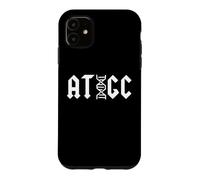 Carcasa para iPhone 11 Divertidos Pares de Bases de ADN ATGC Maestro de Ciencias de biología Molecular