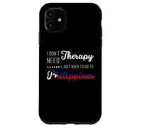 Carcasa para iPhone 11 Divertidos Viajeros de Viaje de Vacaciones de Verano en Filipinas