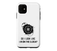 Carcasa para iPhone 11 Do I Look Like I'm On The Clock Funny Sarcastic Saying