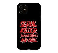 Carcasa para iPhone 11 Documentales de Asesinos en Serie y Podcast Chill Crimen Verdadero