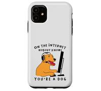 Carcasa para iPhone 11 Dog Gamer En Internet, Nadie Sabe Que Eres un Perro
