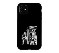 Carcasa para iPhone 11 Don't Let The Hard Days Win Inspirational Motivational Quote