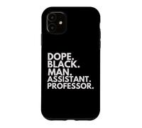 Carcasa para iPhone 11 Dope Black Man Profesor Asistente Orgullo Afroamericano