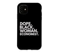 Carcasa para iPhone 11 Dope Black Woman Economista Economistas afroamericanos