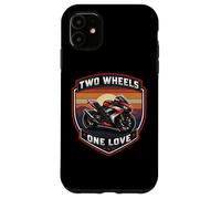 Carcasa para iPhone 11 Dos Ruedas One Love Street Motrocycle Motorbike Rider Biker