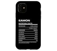 Carcasa para iPhone 11 Eamon Datos de Nutrición Nombre Gracioso