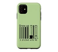 Carcasa para iPhone 11 EAN Code - Pala ecológica para jardinería, Color Negro