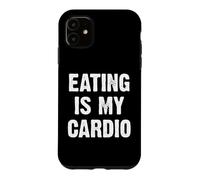 Carcasa para iPhone 11 Eating Is My Cardio