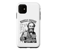 Carcasa para iPhone 11 Ecuaciones de Maxwell Matemáticas Nerd Ciencia Física