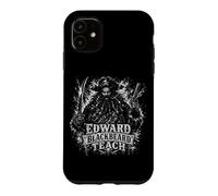 Carcasa para iPhone 11 Edward Barbanegra Enseñar Pirata Capitán Leyenda Crá