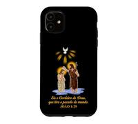 Carcasa para iPhone 11 EIS o Cordeiro de Deus Joao 1:29. Versión Portuguesa