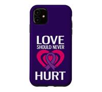 Carcasa para iPhone 11 El Amor Nunca Debe herir el abuso narcisista Violencia doméstica