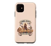 Carcasa para iPhone 11 El Cairo Egipto Bigfoot UFO Conspiración Humor