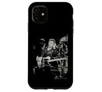 Carcasa para iPhone 11 El Cantante de Rockpile Dave Edmunds en Vivo por Dick Barnatt