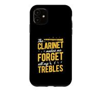 Carcasa para iPhone 11 El Clarinete me Hace Olvidar Todos mis Agudos