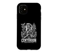 Carcasa para iPhone 11 El Comando del centurión a través del Guerrero Romano de Acero