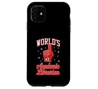 Carcasa para iPhone 11 El Dedo de Espuma #1 del Bibliotecario académico número uno del Mundo