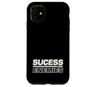 Carcasa para iPhone 11 El éxito Tiene Enemigos Citas motivacionales Anti Bashers Regalos