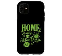 Carcasa para iPhone 11 El hogar es Donde mi Aloe Vera es Medicinal Planta