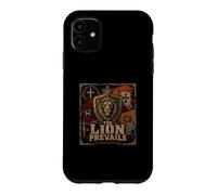 Carcasa para iPhone 11 El león prevalece Apocalipsis 5 5 León Cristiano