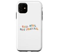 Carcasa para iPhone 11 El Mal no prevalecerá Papa León XIV Unidad Dios Amor Esperanza Fe
