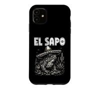 Carcasa para iPhone 11 EL Sapo Rana Mexicana del Desierto Sonora Curación Espiritualidad Yoga