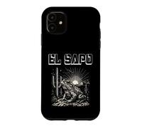 Carcasa para iPhone 11 EL Sapo Rana Mexicana del Desierto Sonora Sanación Espiritualidad Santa