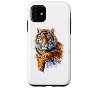 Carcasa para iPhone 11 El Tigre de Bengala, Pintura