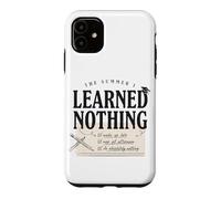 Carcasa para iPhone 11 El Verano no aprendí Nada Divertido Vacaciones