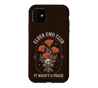 Carcasa para iPhone 11 Elder EMO Club No fue una Fase Gótico Flores