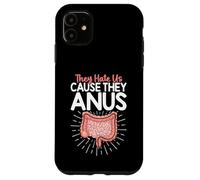 Carcasa para iPhone 11 Ellos Nos odian Porque no Somos Nosotros Divertido Juego de Palabras Broma