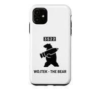Carcasa para iPhone 11 Emblema Militar de Concha de artillería de Oso Wojtek