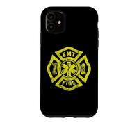 Carcasa para iPhone 11 Emergency Medical Services EMS EMR EMT Firefighter Paramedic